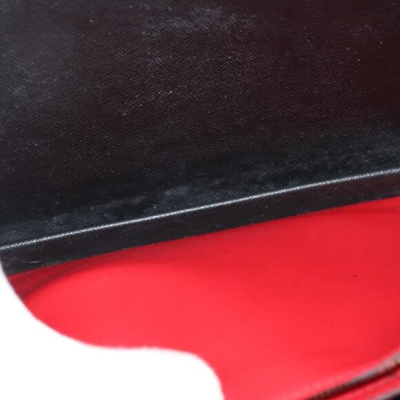 LOUIS VUITTON Epi Bicolor Varenne Hand Bag Black Red M52387 LV Auth 139124 - Picture 11 of 16